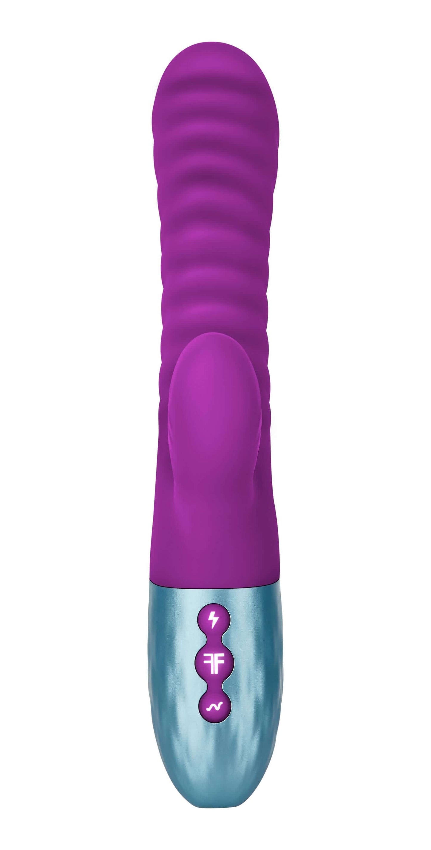 Delola Liquid Silicone Rabbit - Purple | 663546902919 | Available at EroticWarehouse.com
