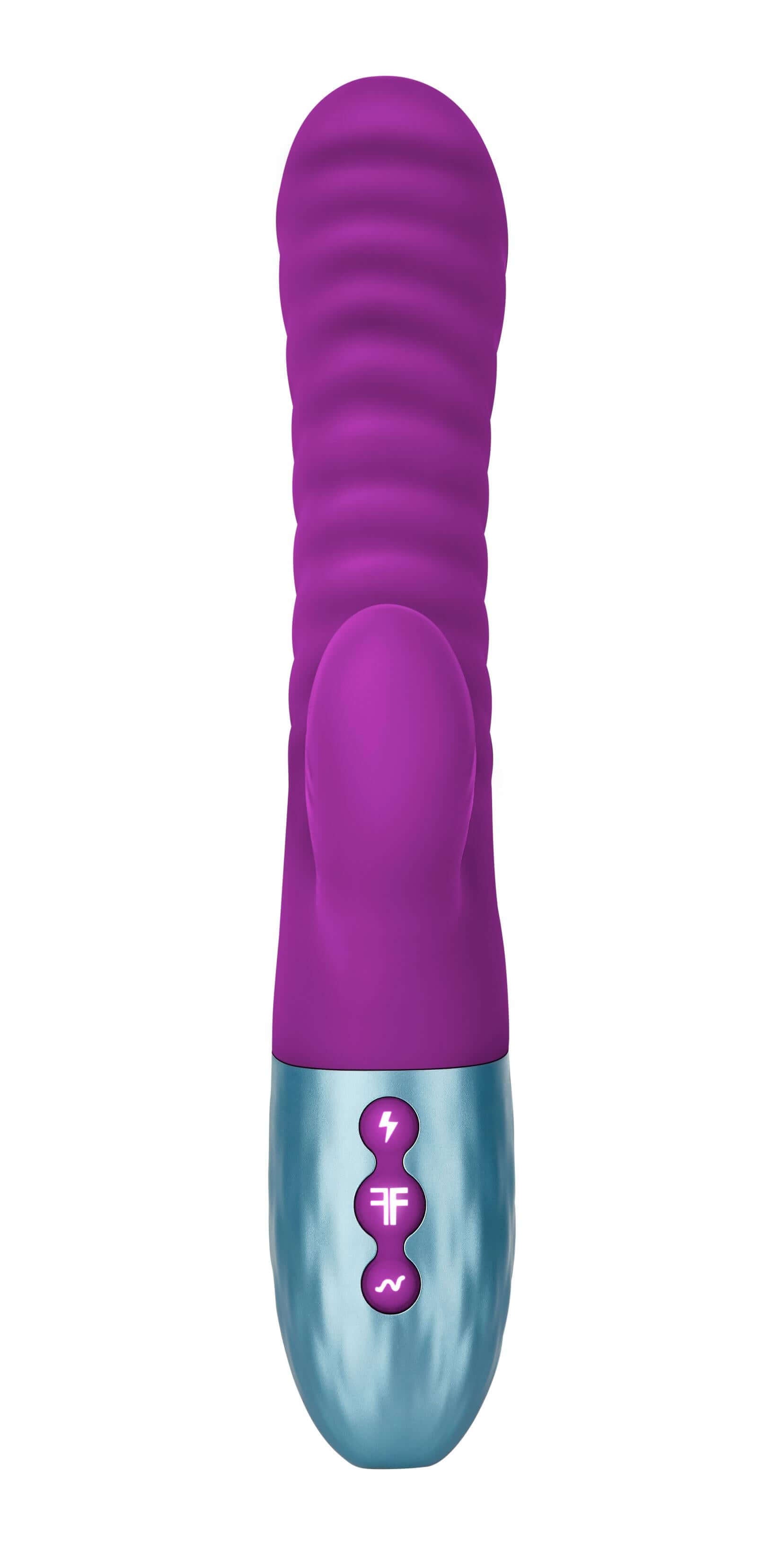 Delola Liquid Silicone Rabbit - Purple | 663546902919 | Available at EroticWarehouse.com