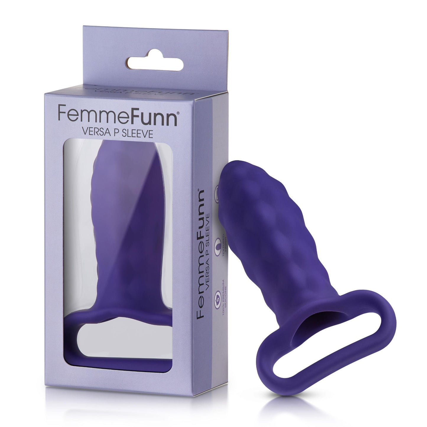 Versa P Sleeve - Dark Purple | 663546903572 | Available at EroticWarehouse.com