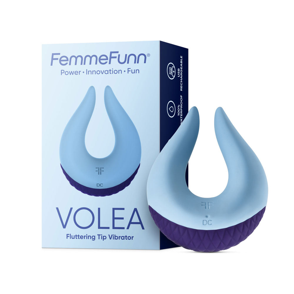 Volea - Light Blue / Dark Purple Base | 663546904425 | Available at EroticWarehouse.com