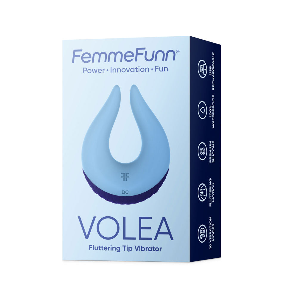 Volea - Light Blue / Dark Purple Base | 663546904425 | Available at EroticWarehouse.com