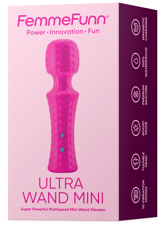 Ultra Wand Mini - Pink | 663546905293 | Available at EroticWarehouse.com