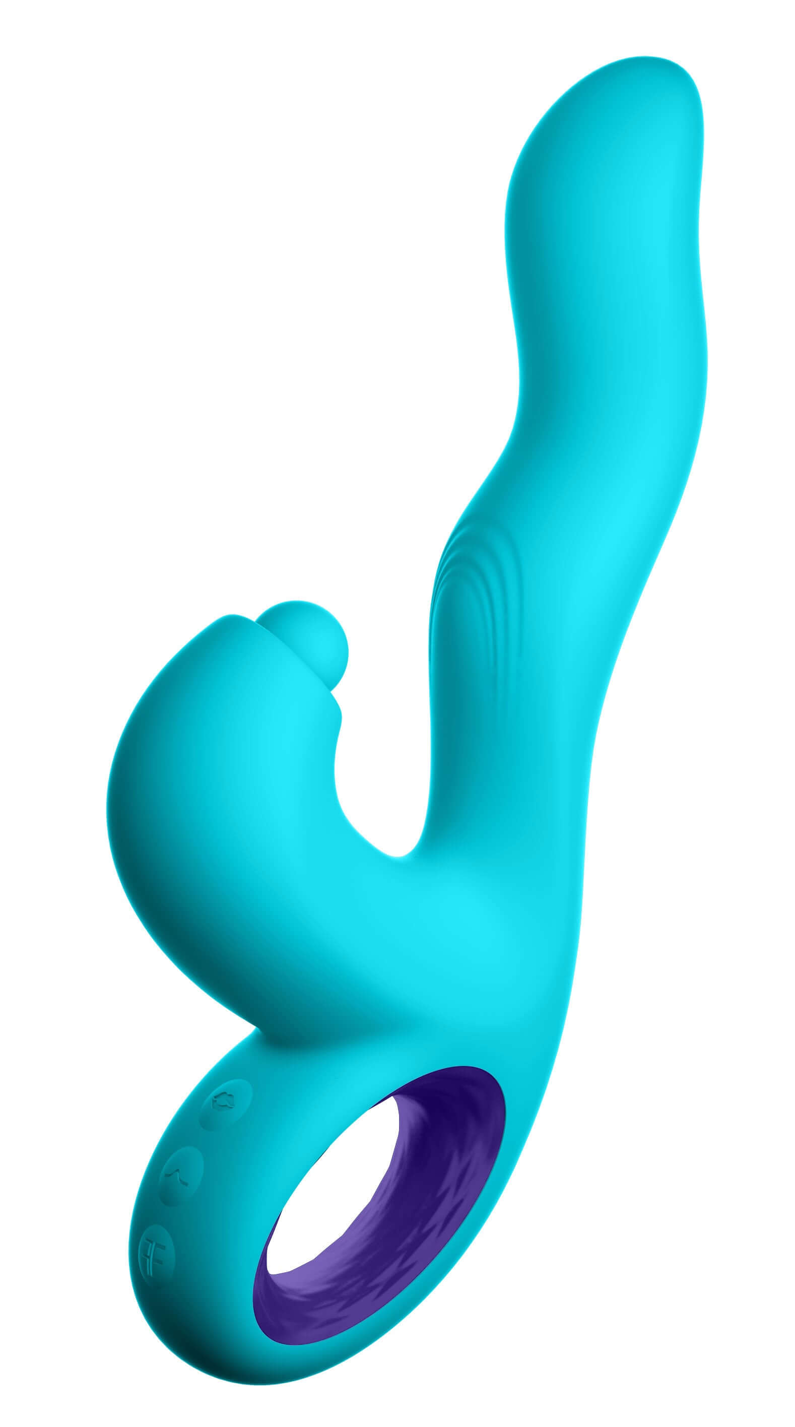 Klio Triple Action Thumping Rabbit Vibrator - Turquoise | 663546906344 | Available at EroticWarehouse.com
