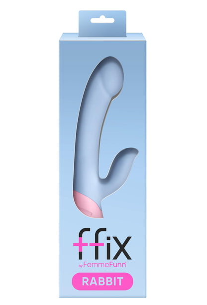 Ffix Rabbit - Light Blue | 663546903756 | Available at EroticWarehouse.com
