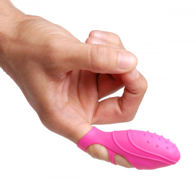 Bang Her Silicone G-Spot Finger Vibe Pink | 848518014511 | Available at EroticWarehouse.com
