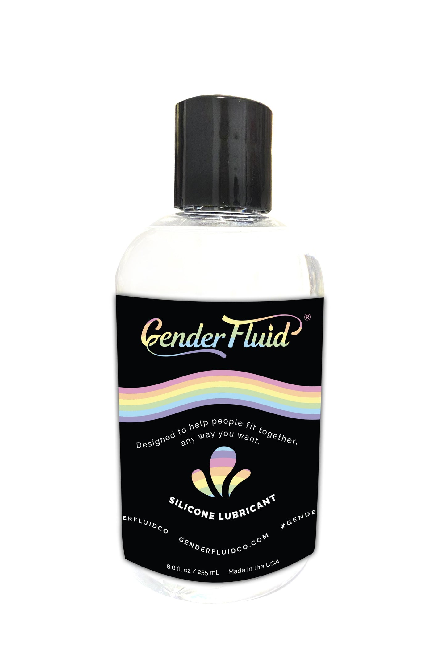 Gender Fluid Silicone Lubricant - 8 Fl. Oz. | 810046850817 | Available at EroticWarehouse.com