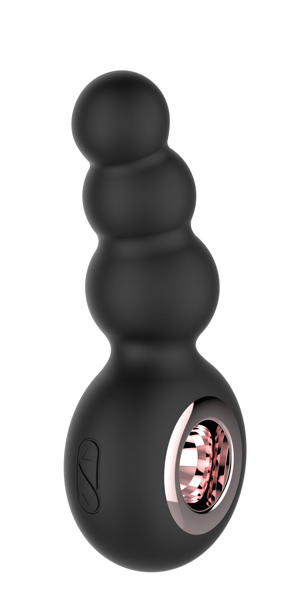 Gender Fluid Quiver Anal Ring Bead Vibe - Black | 812024034264 | Available at EroticWarehouse.com