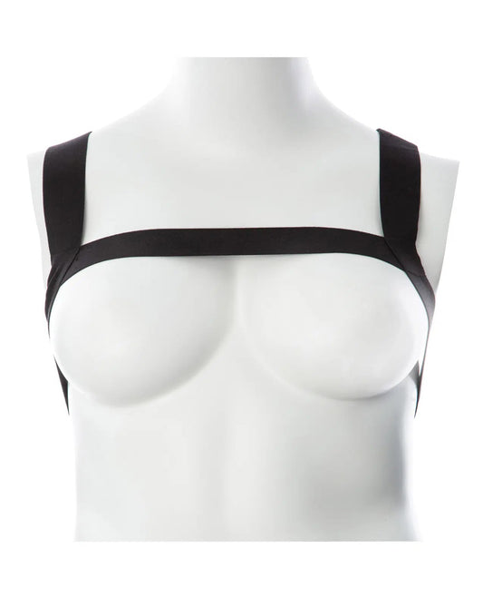 Gender Fluid Billie Harness - Small-Large -Black | 812024033793 | Available at EroticWarehouse.com