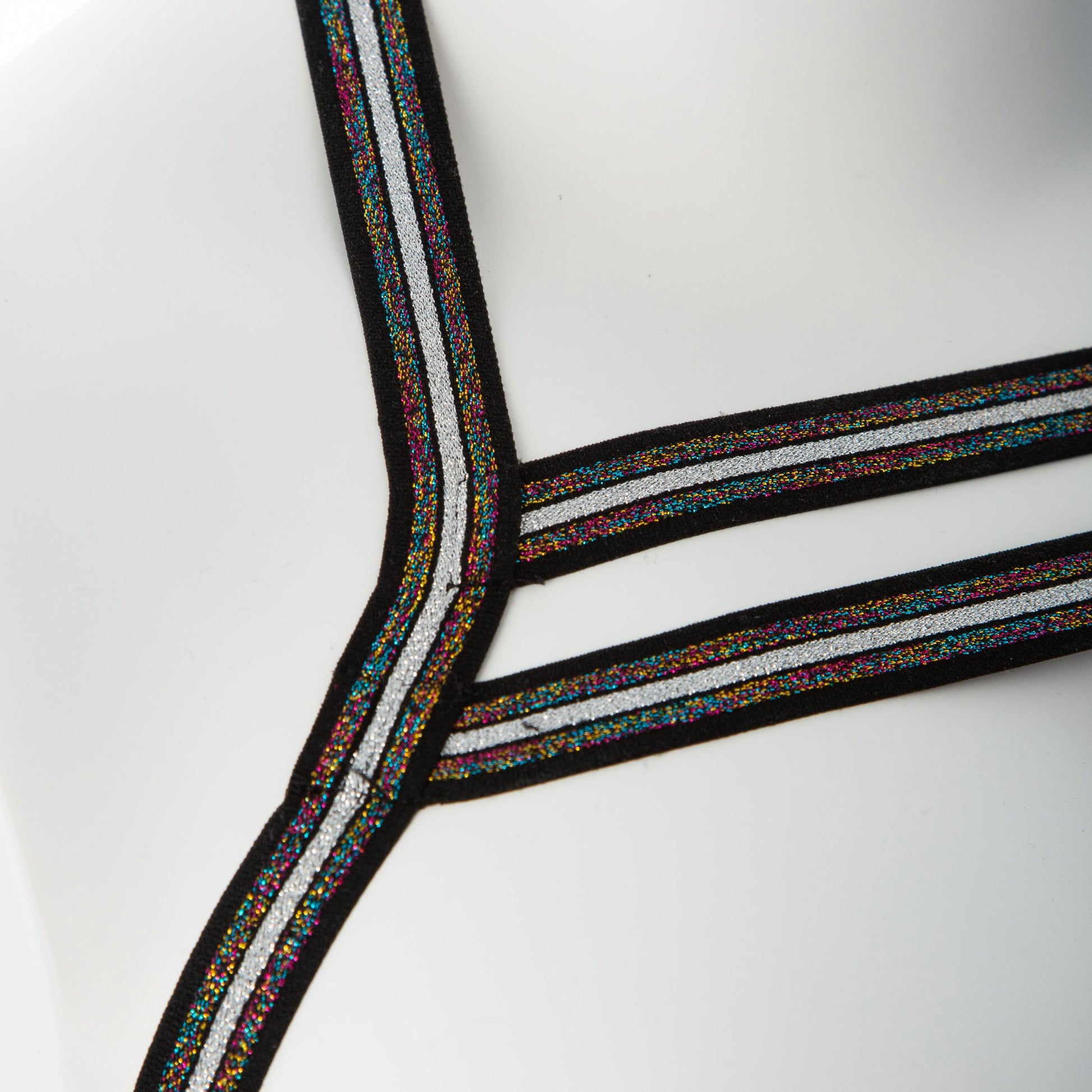 Gender Fluid Silver Lining Harness - Large/xxlarge - Multi-Color | 812024033847 | Available at EroticWarehouse.com