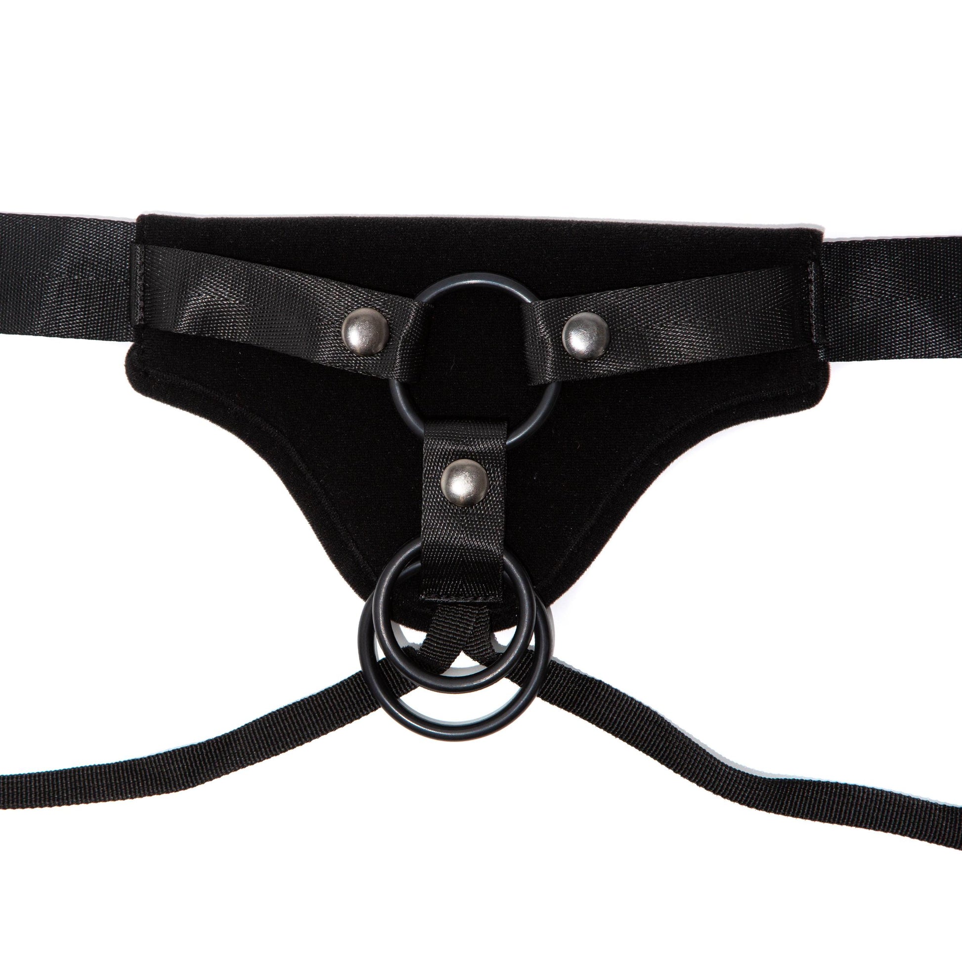 Gender Fluid Skylar Strap-on Harness - Black | 812024033854 | Available at EroticWarehouse.com