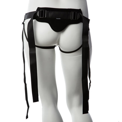 Gender Fluid Skylar Strap-on Harness - Black | 812024033854 | Available at EroticWarehouse.com