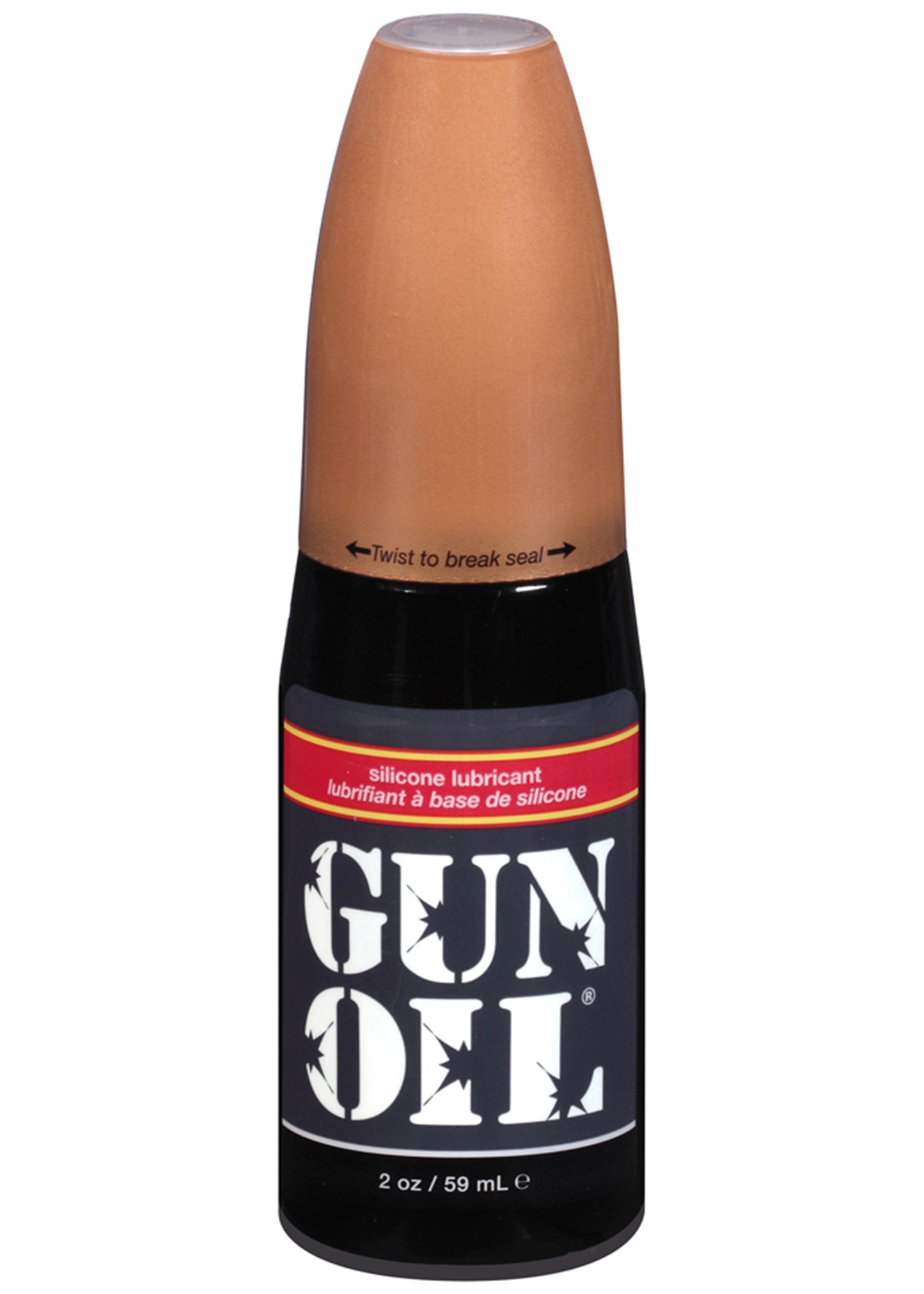 Gun Oil Silicone Lubricant - 2 Oz. | 891306000036 | Available at EroticWarehouse.com