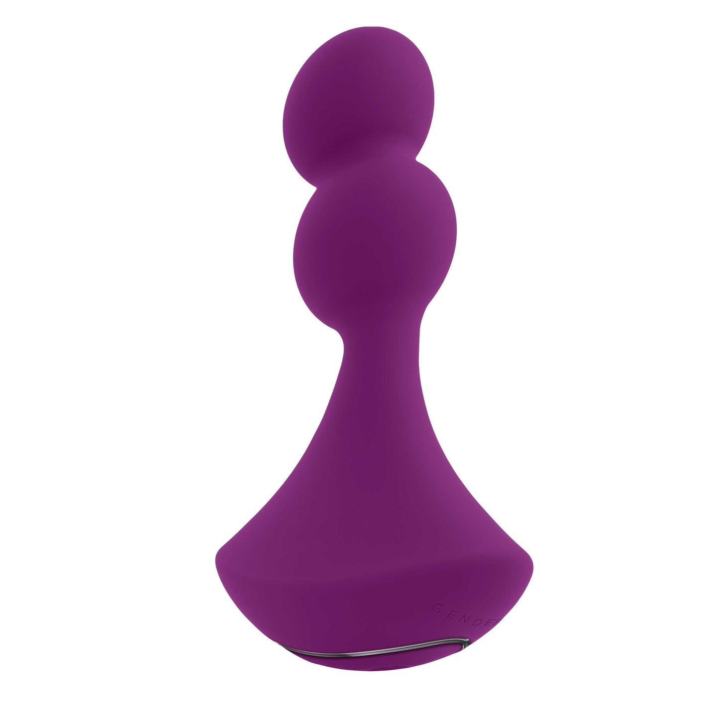 Ball Game Rotating Butt Plug - Purple | 844477021737 | Available at EroticWarehouse.com