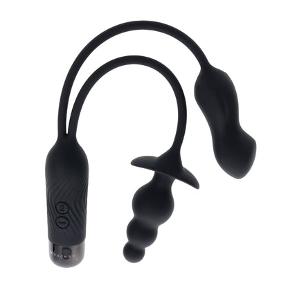 Double My Pleasure - Black | 844477023113 | Available at EroticWarehouse.com
