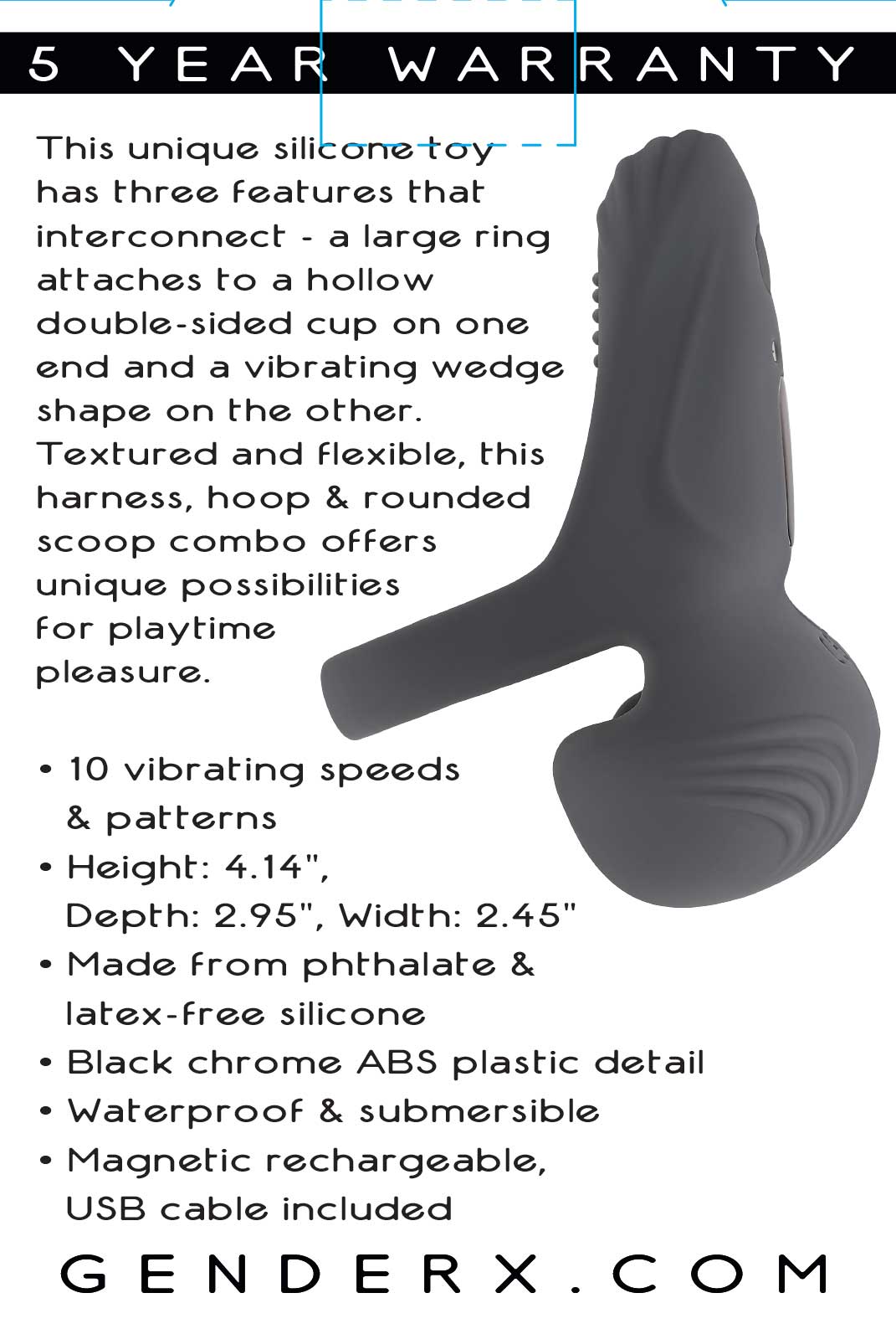 Undercarriage - Gray | 844477023168 | Available at EroticWarehouse.com