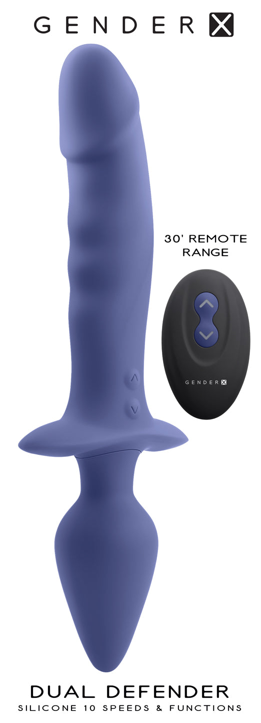 Dual Defender - Purple | 844477023717 | Available at EroticWarehouse.com