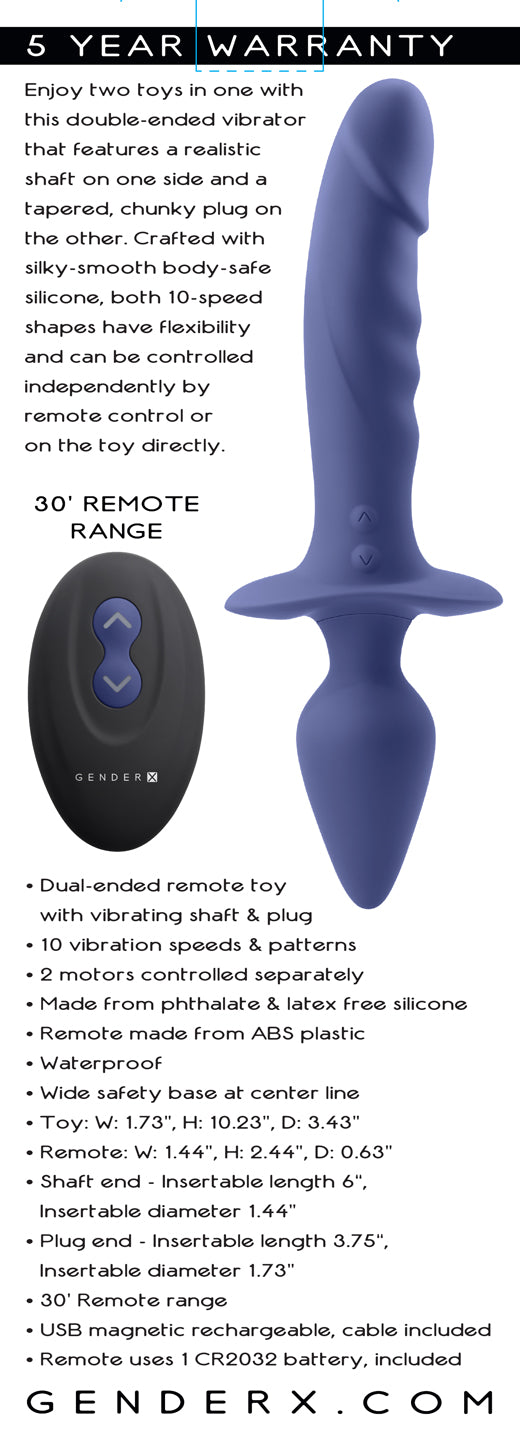 Dual Defender - Purple | 844477023717 | Available at EroticWarehouse.com