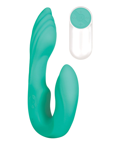 Strapless Seashell - Teal | 844477015569 | Available at EroticWarehouse.com