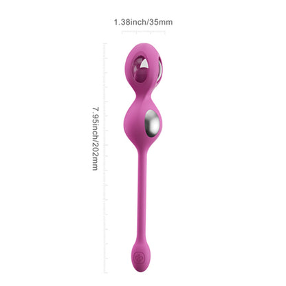 Elektra App-Enabled E-Stim Kegel Trainer Kit -Pink | 710022365086 | Available at EroticWarehouse.com