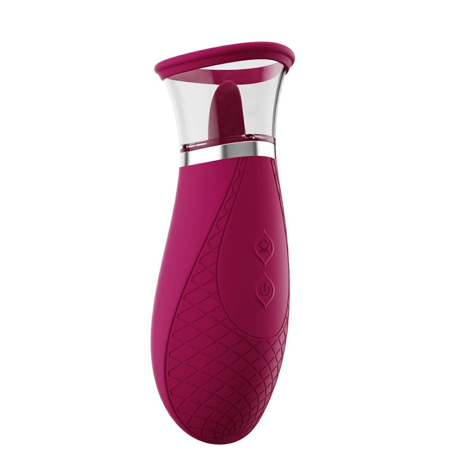 Scioness - Sucking and Licking Clitoral Stimulator - Wine Purple | 794568043707 | Available at EroticWarehouse.com