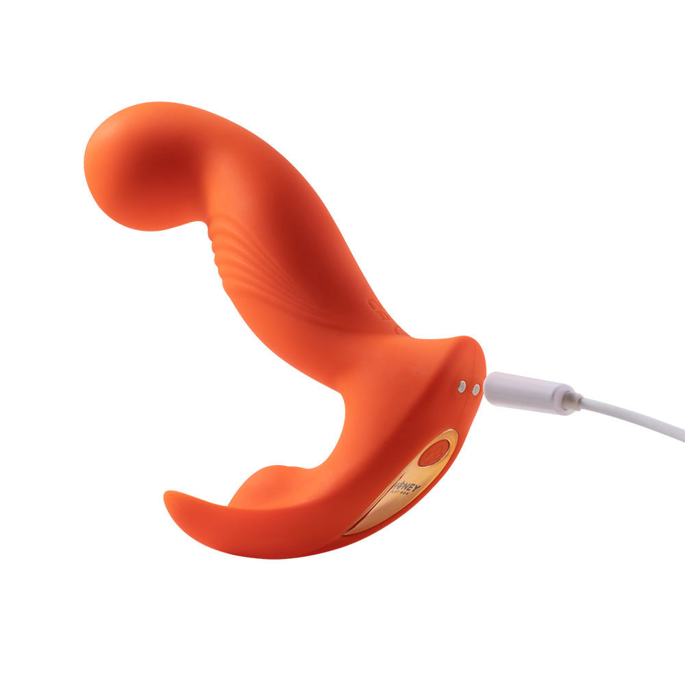 Crave 3 - G-Spot and Clit Vibrator - Orange | 710022363402 | Available at EroticWarehouse.com