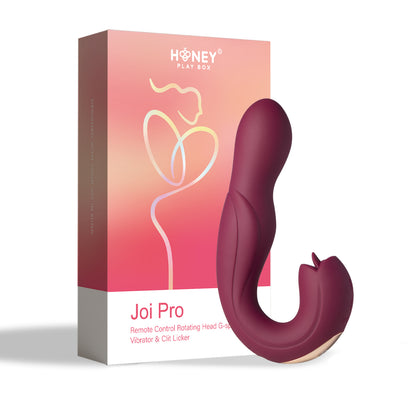 Joi Pro - Remote Control G-Spot and Clit Stimulator - Maroon | 710022363945 | Available at EroticWarehouse.com