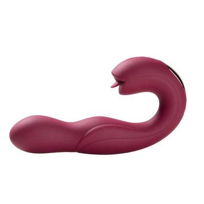 Joi Pro - Remote Control G-Spot and Clit Stimulator - Maroon | 710022363945 | Available at EroticWarehouse.com