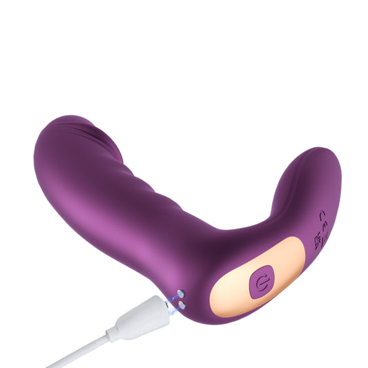 Rora - App Controlled Rotating G-Spot Vibrator and Clitoral Stimulator - Purple | 710022364591 | Available at EroticWarehouse.com