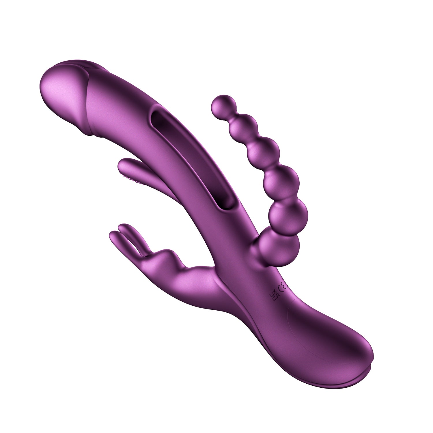 Trilux - App Controlled Rabbit Vibrator - Purple | 710022364362 | Available at EroticWarehouse.com