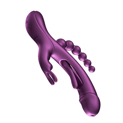 Trilux - App Controlled Rabbit Vibrator - Purple | 710022364362 | Available at EroticWarehouse.com