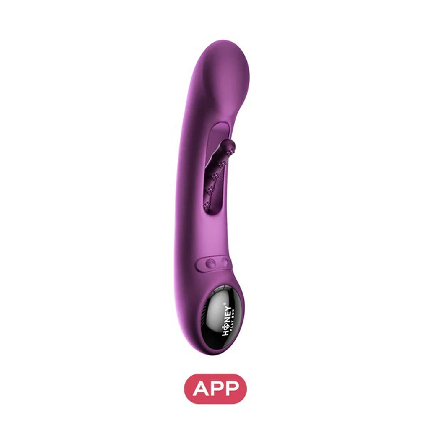 Tempo App-Controlled Tapping G-Spot Vibrator - Purple | 710022365055 | Available at EroticWarehouse.com