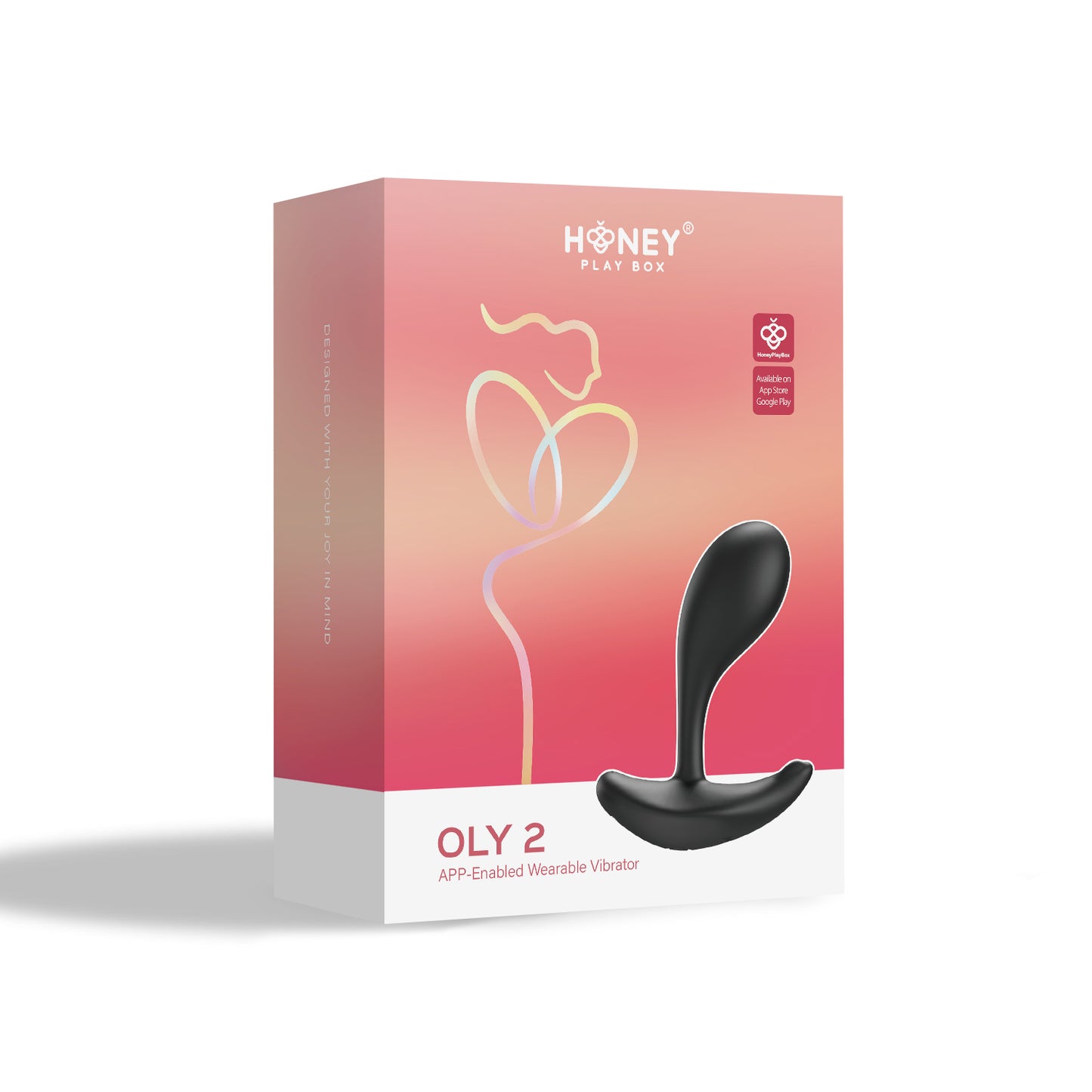 Oly 2 App-Enabled Wearable Vibrator - Black | 710022365185 | Available at EroticWarehouse.com