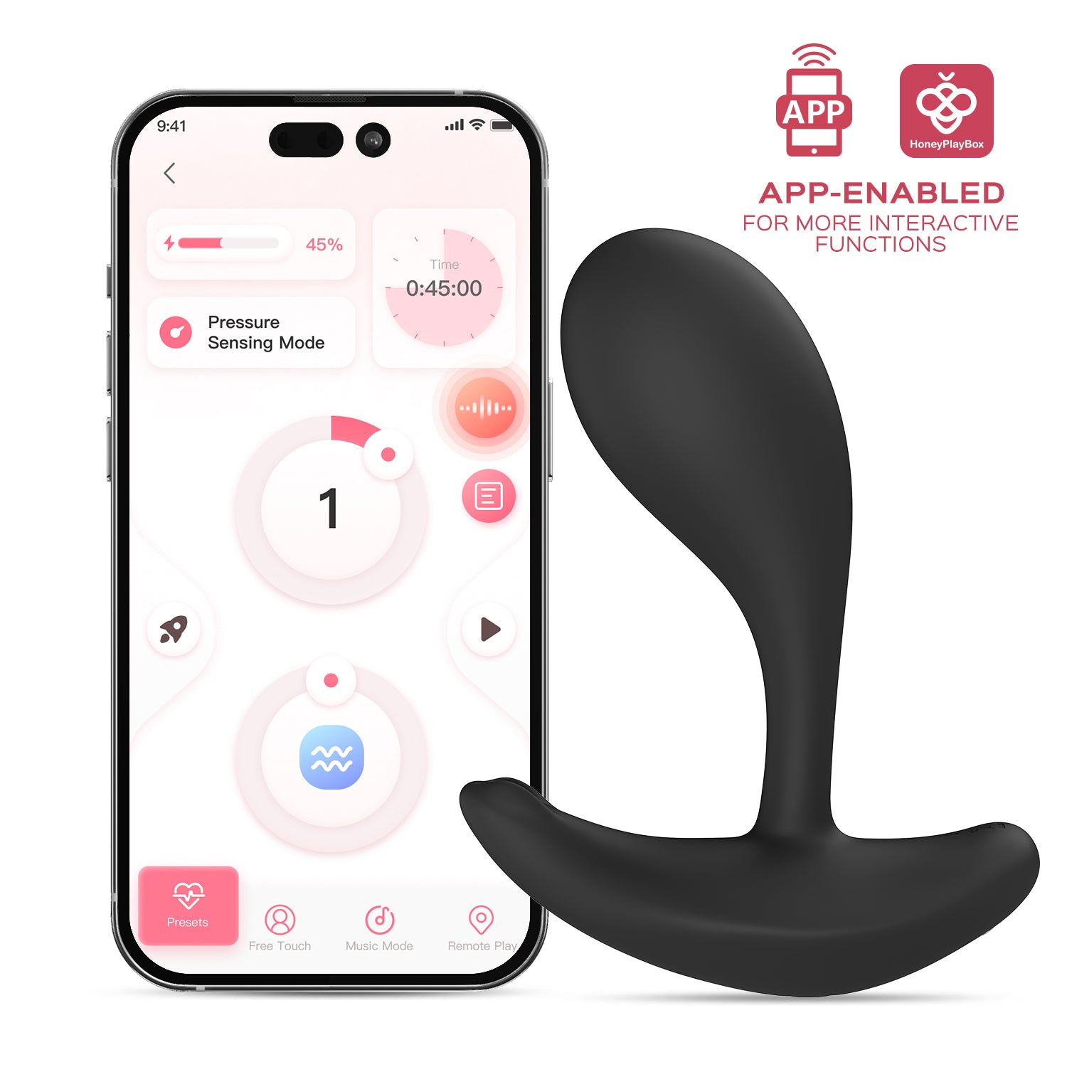 Oly 2 App-Enabled Wearable Vibrator - Black | 710022365185 | Available at EroticWarehouse.com