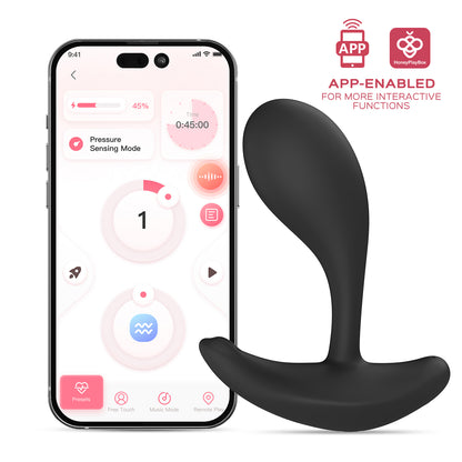 Oly 2 App-Enabled Wearable Vibrator - Black | 710022365185 | Available at EroticWarehouse.com