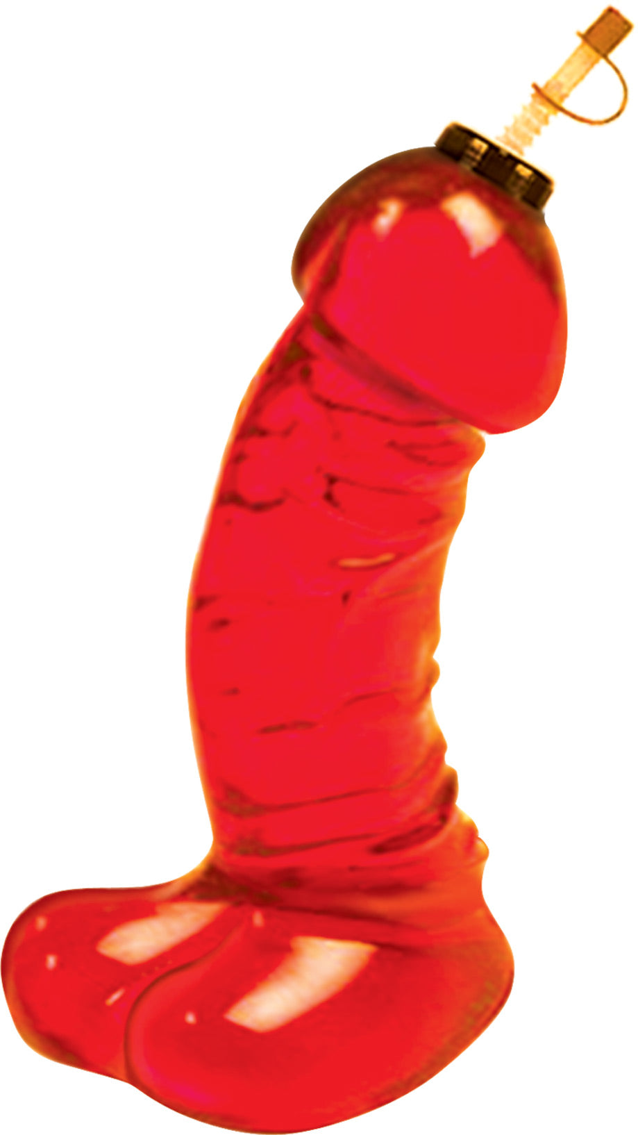 Dicky Chug Sports Bottle - Red | 818631021079 | Available at EroticWarehouse.com