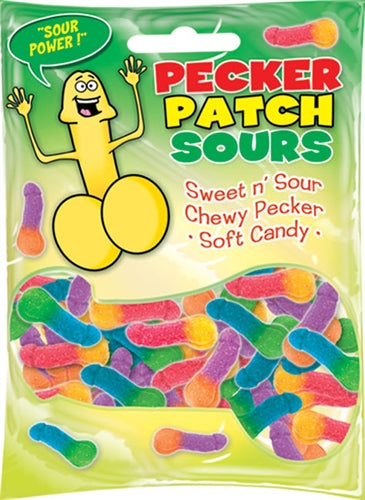 Pecker Patch Sour Gummies - Each | 818631024186 | Available at EroticWarehouse.com