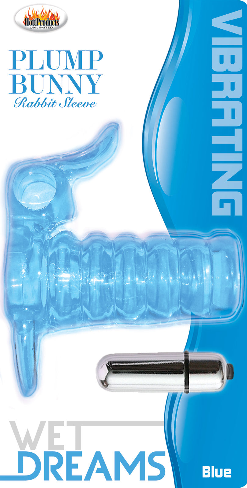 Wet Dreams Plump Bunny - Blue | 818631029310 | Available at EroticWarehouse.com