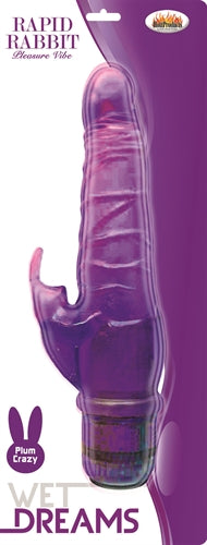 Wet Dreams Rapid Rabbit - Purple | 818631029334 | Available at EroticWarehouse.com