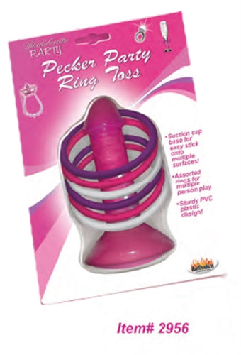 Pink Pecker Party Ring Toss | 818631029563 | Available at EroticWarehouse.com