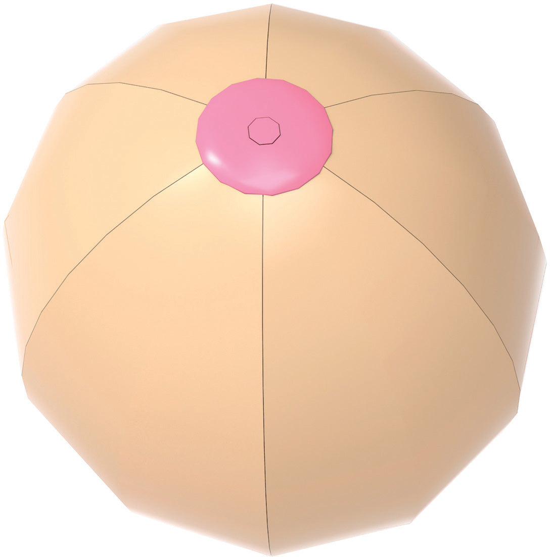 Big Boobie Beach Ball | 818631030842 | Available at EroticWarehouse.com