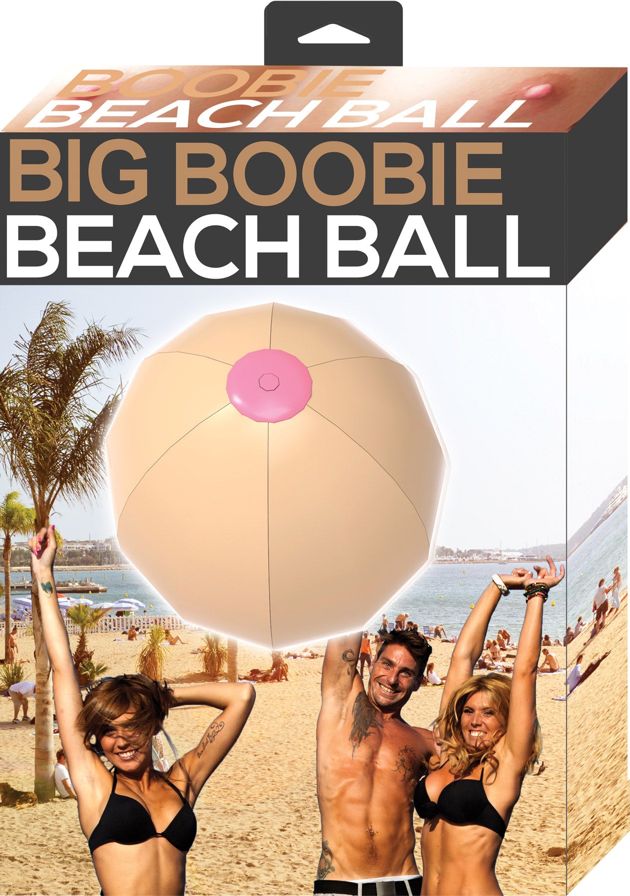 Big Boobie Beach Ball | 818631030842 | Available at EroticWarehouse.com