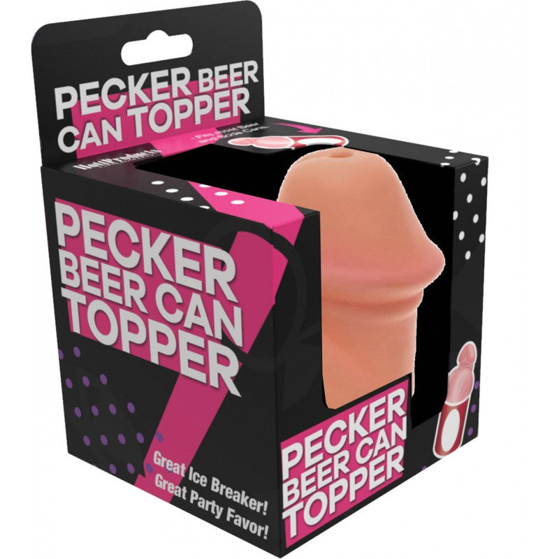 Pecker Beer Can Topper | 818631033003 | Available at EroticWarehouse.com