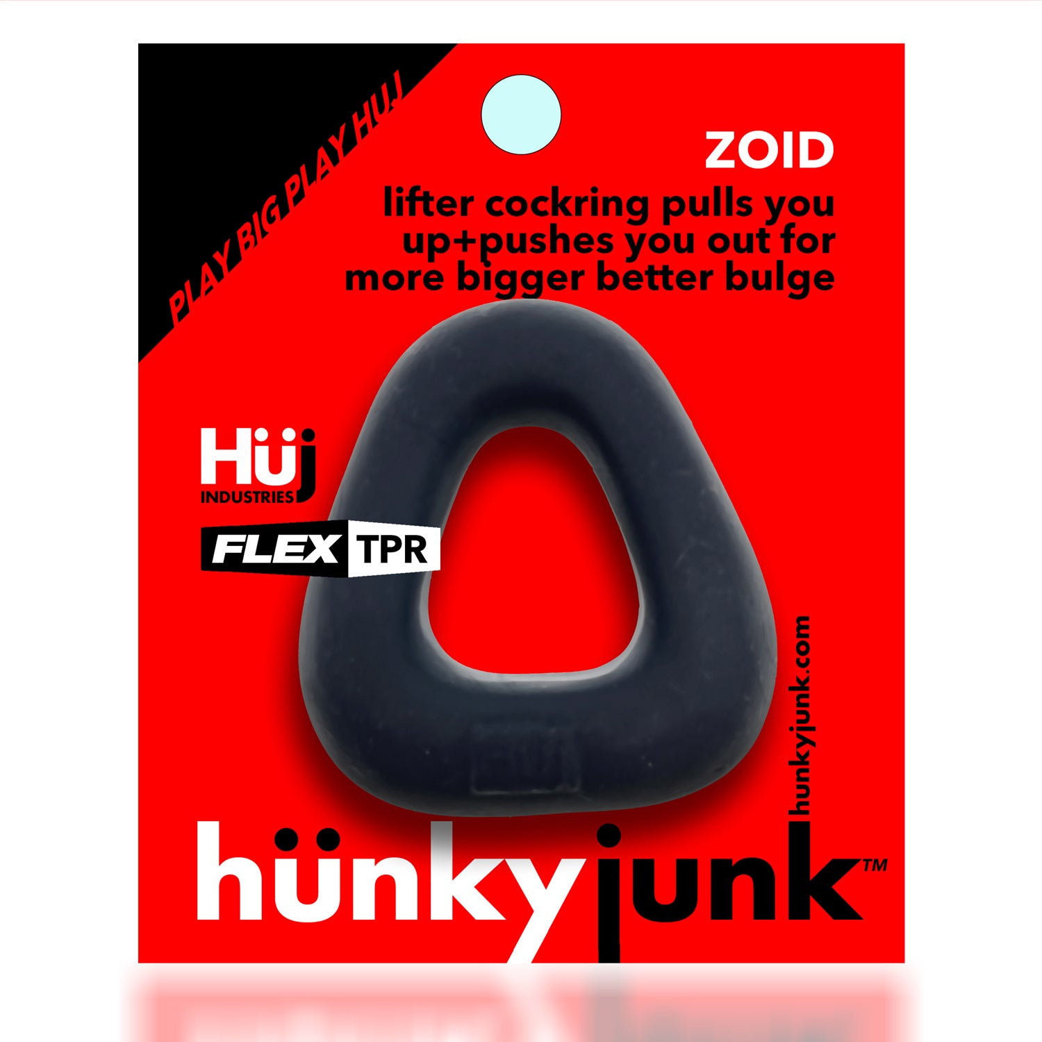 Zoid - Trapazoid Lifter Cockring - Tar Ice | 840215121264 | Available at EroticWarehouse.com