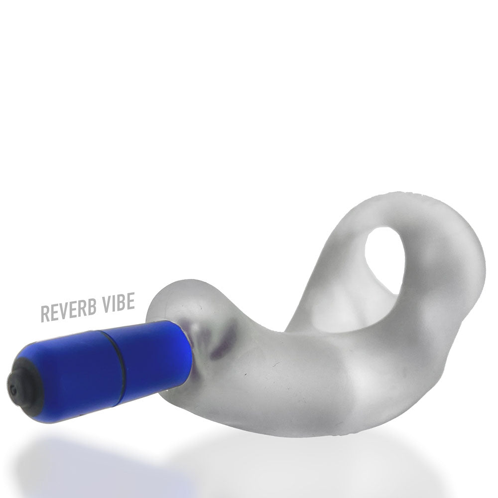 Buzzfuck Taint Vibe-Sling - Clear Ice | 840215123176 | Available at EroticWarehouse.com