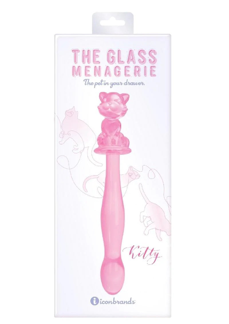 Glass Menagerie - Kitty Dildo - Pink | 847841011006 | Available at EroticWarehouse.com