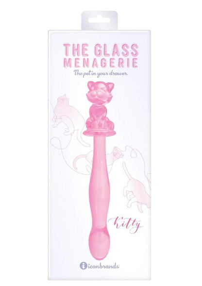 Glass Menagerie - Kitty Dildo - Pink | 847841011006 | Available at EroticWarehouse.com