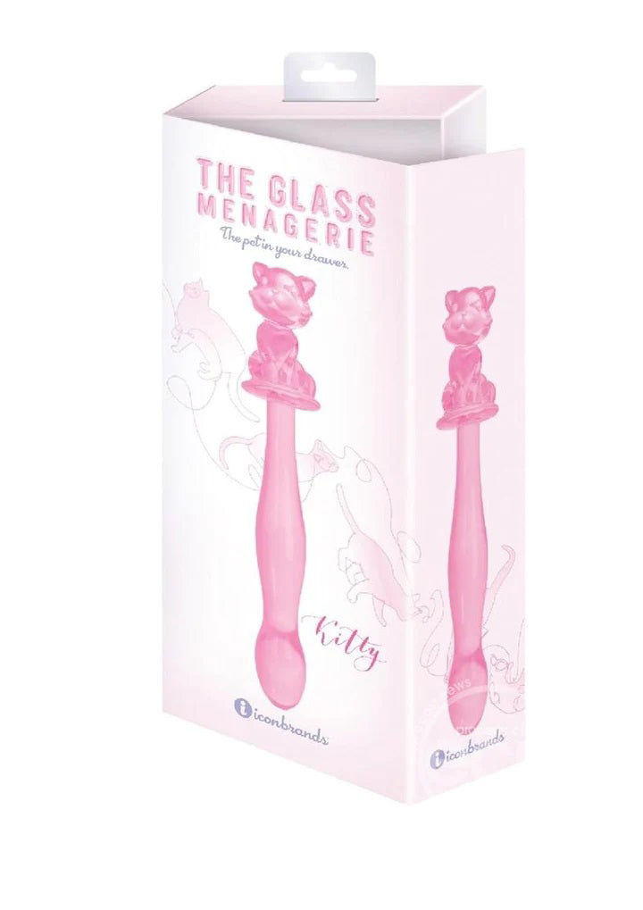 Glass Menagerie - Kitty Dildo - Pink | 847841011006 | Available at EroticWarehouse.com