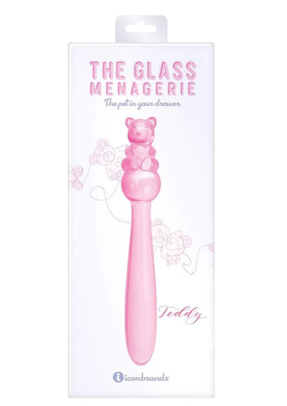 Glass Menagerie - Teddy Dildo - Pink | 847841011037 | Available at EroticWarehouse.com