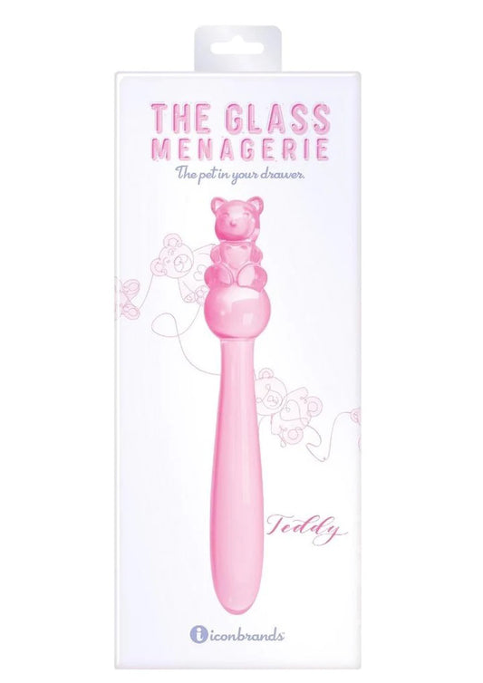 Glass Menagerie - Teddy Dildo - Pink | 847841011037 | Available at EroticWarehouse.com