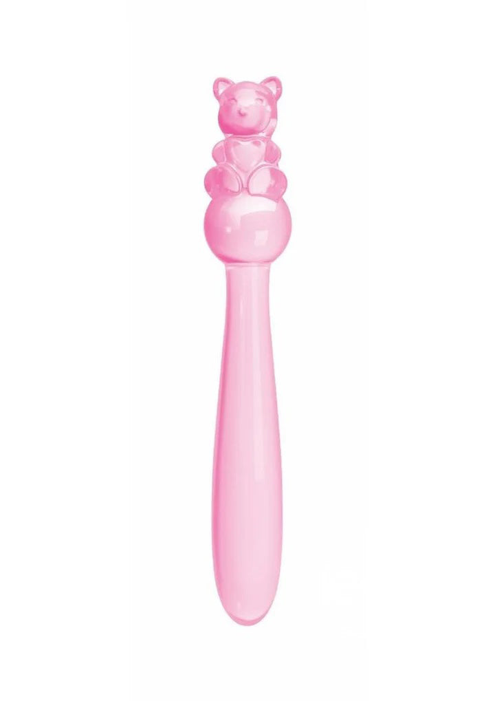 Glass Menagerie - Teddy Dildo - Pink | 847841011037 | Available at EroticWarehouse.com